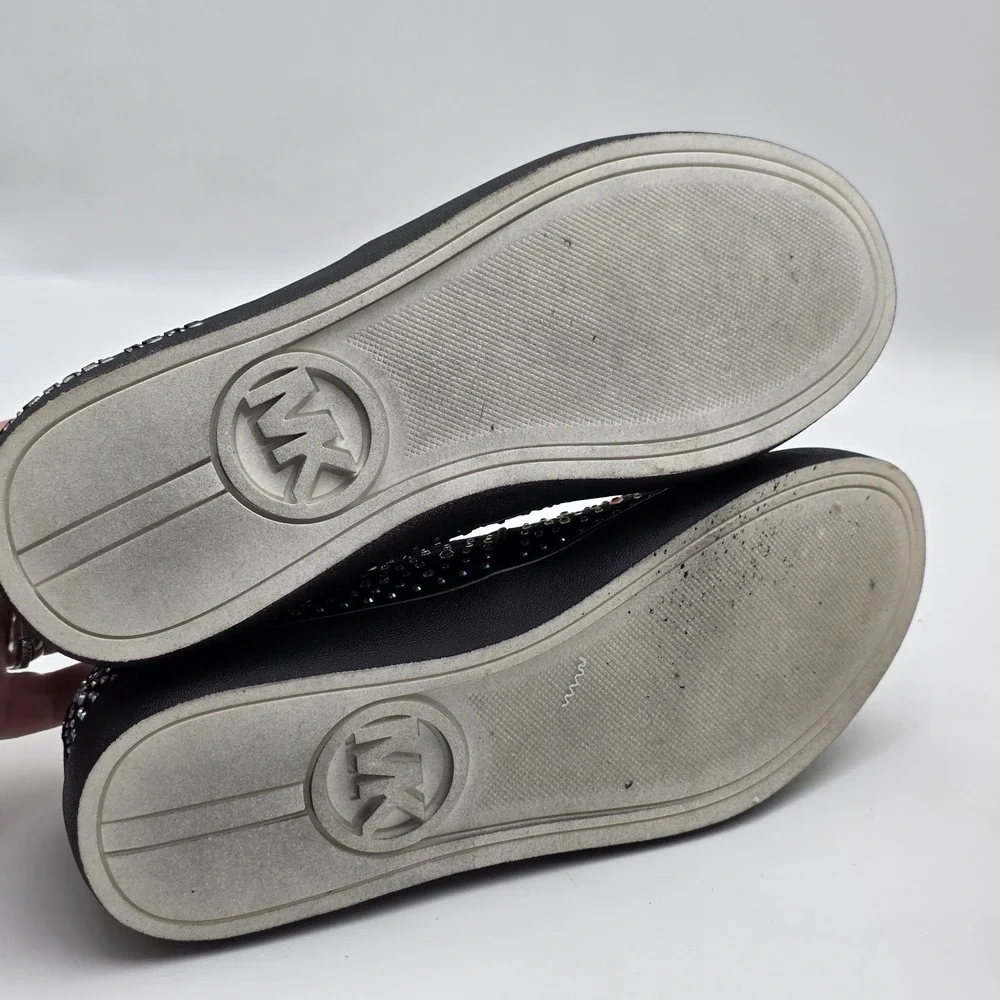 MICHAEL‎ KORS Girls 6Y Women 7.5-8  Jem Tiffany Embellished In Midnight Sparkle